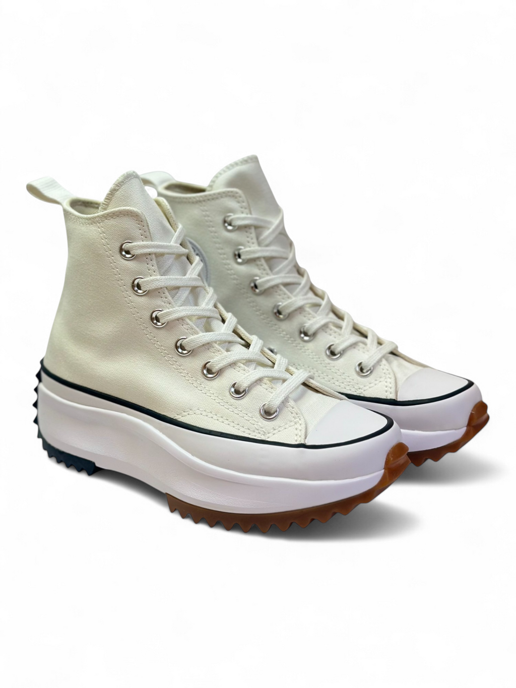 Converse Run Star Hike De Bota Blanco De Lona