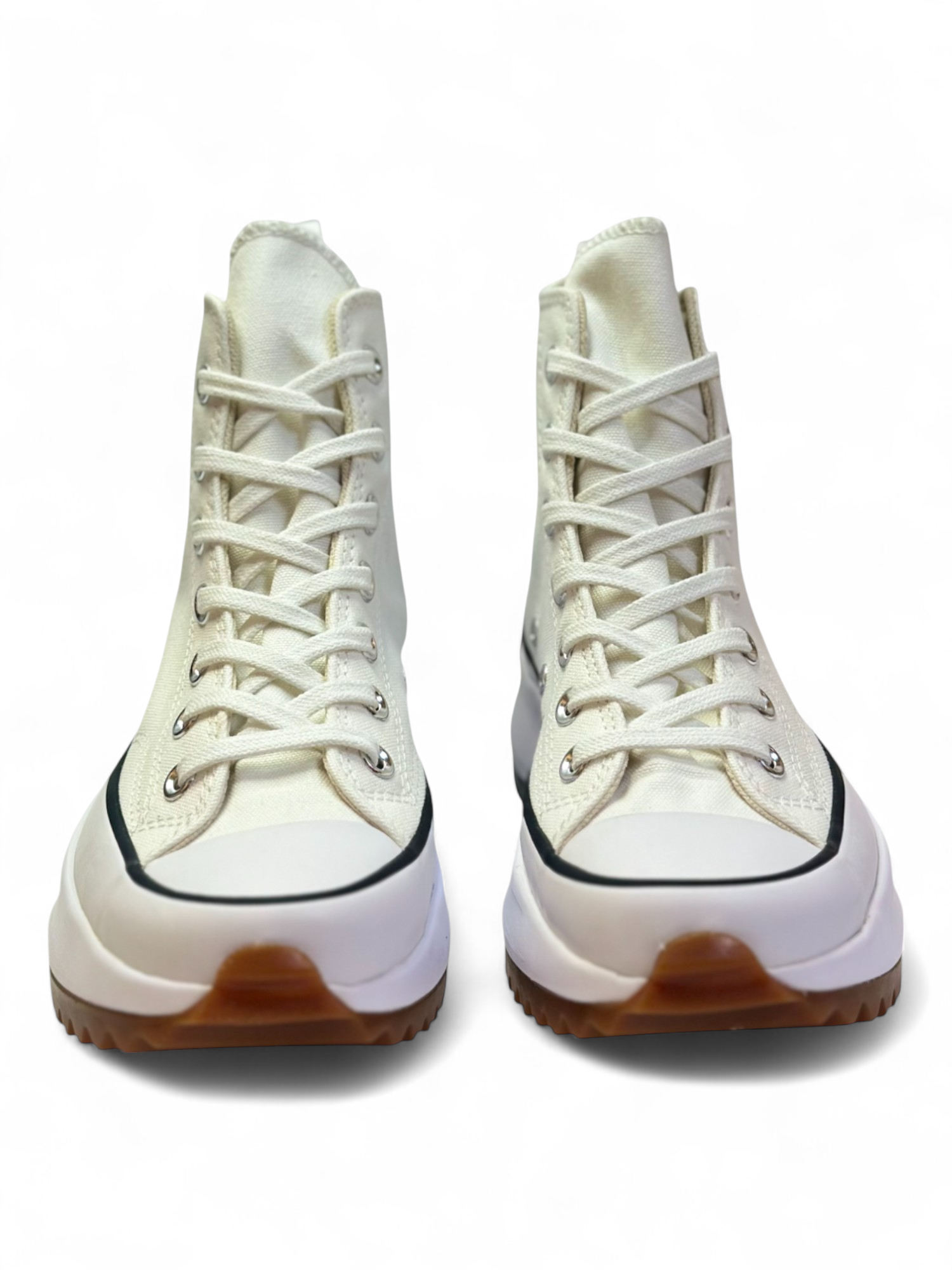 Converse Run Star Hike De Bota Blanco De Lona