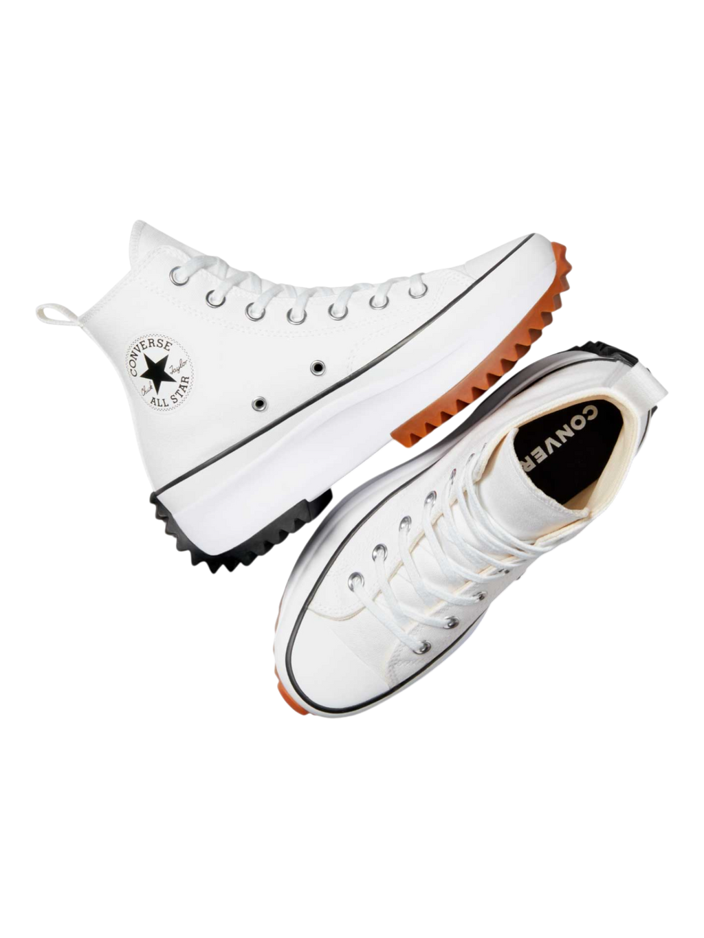 Converse Run Star Hike De Bota Blanco De Lona