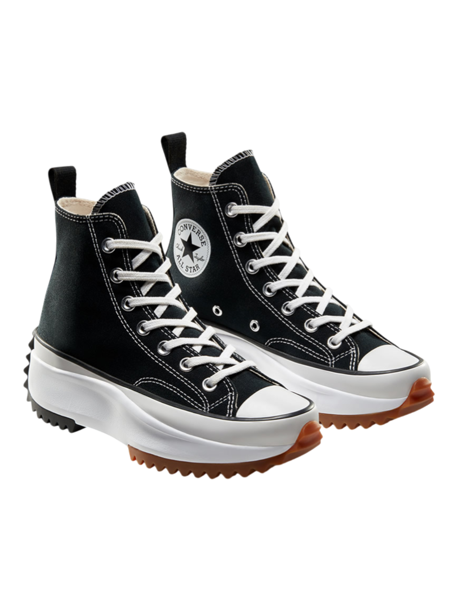 Converse Run Star Hike De Bota Negro De Lona