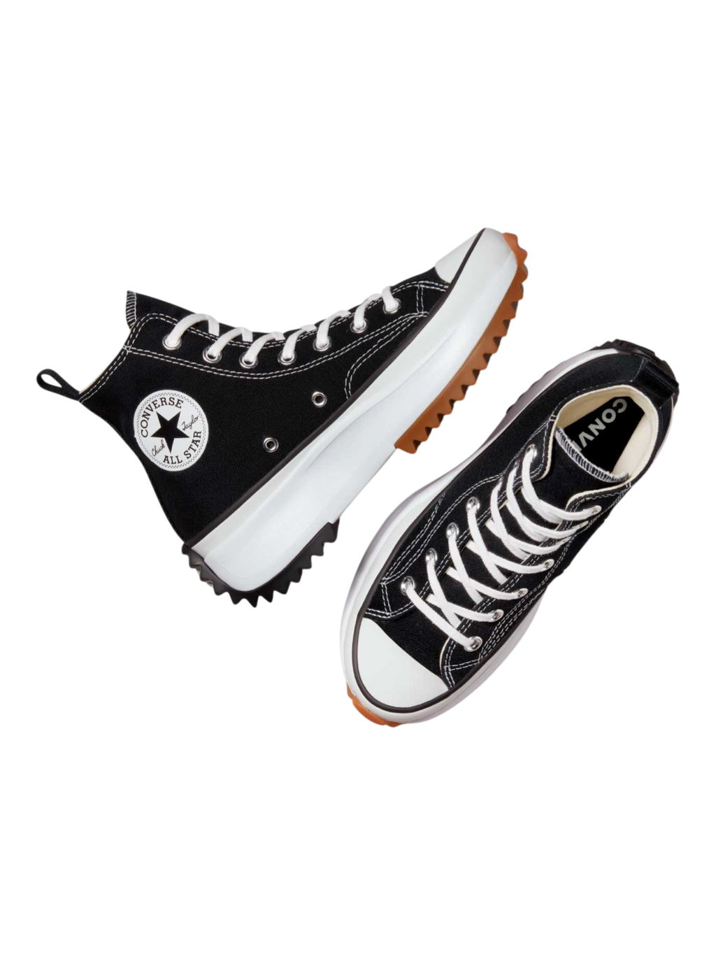 Converse Run Star Hike De Bota Negro De Lona
