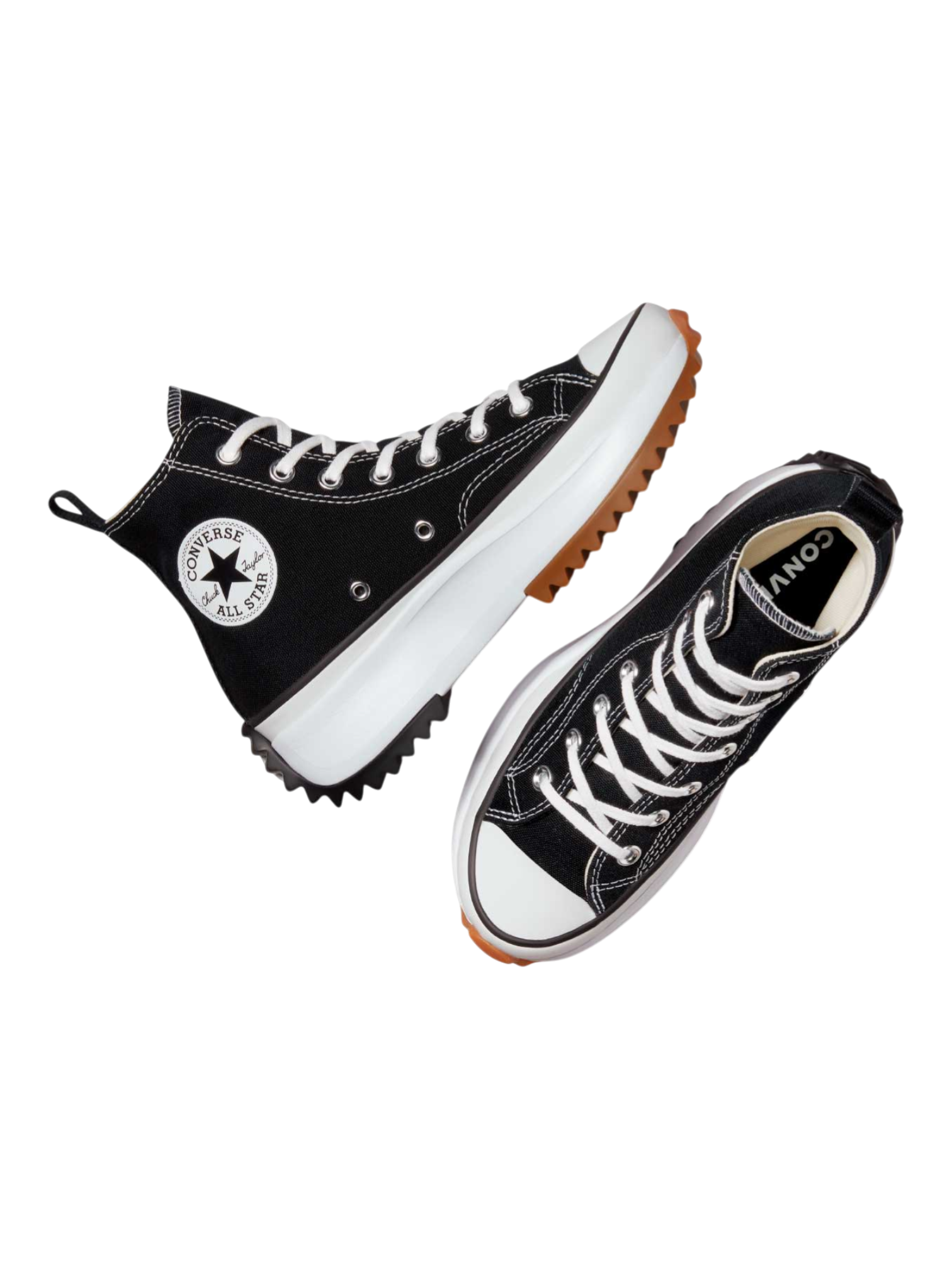 Converse Run Star Hike De Bota Negro De Lona