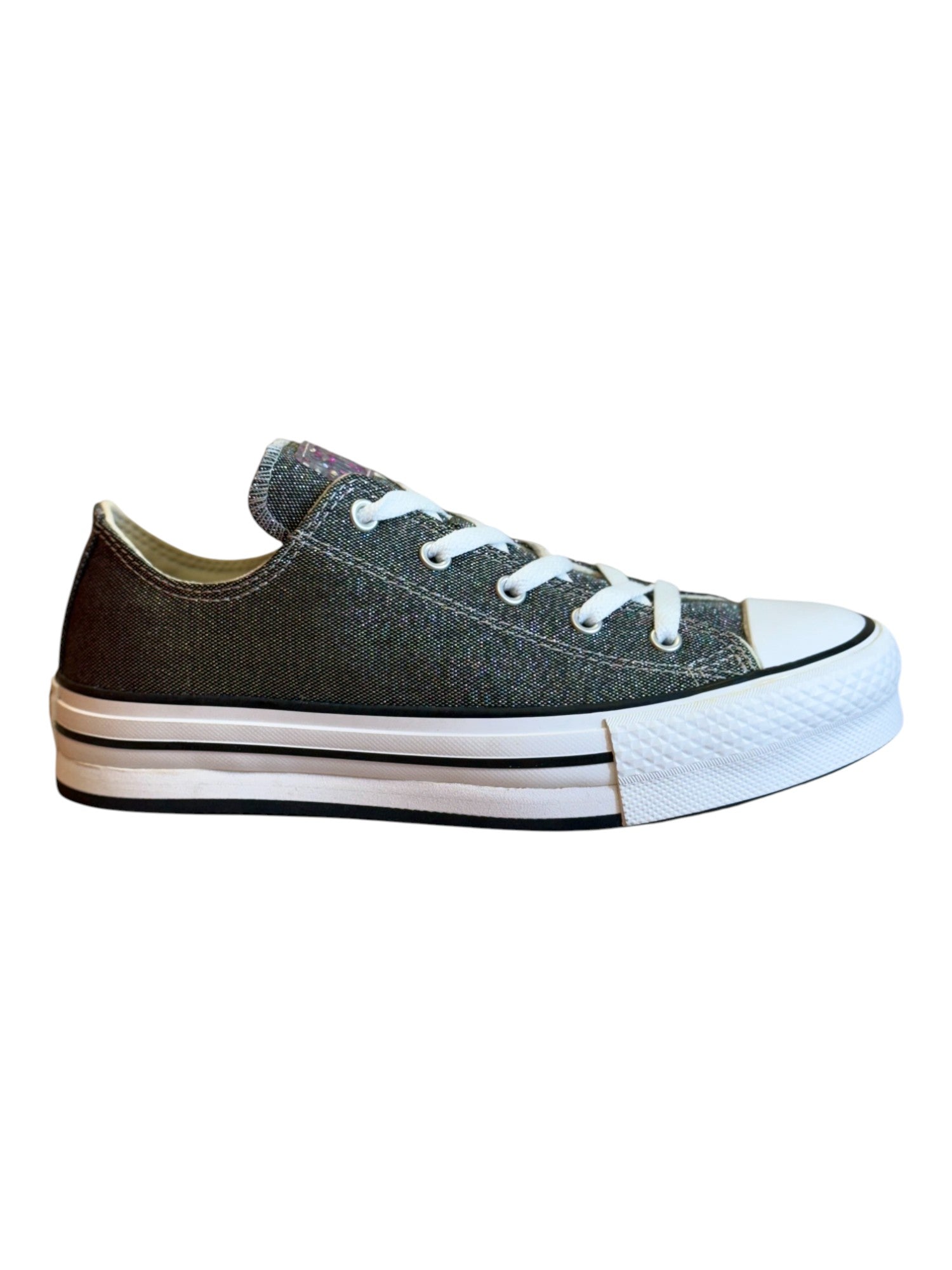 Converse CTAS Eva Lift Ox Negro/Plata