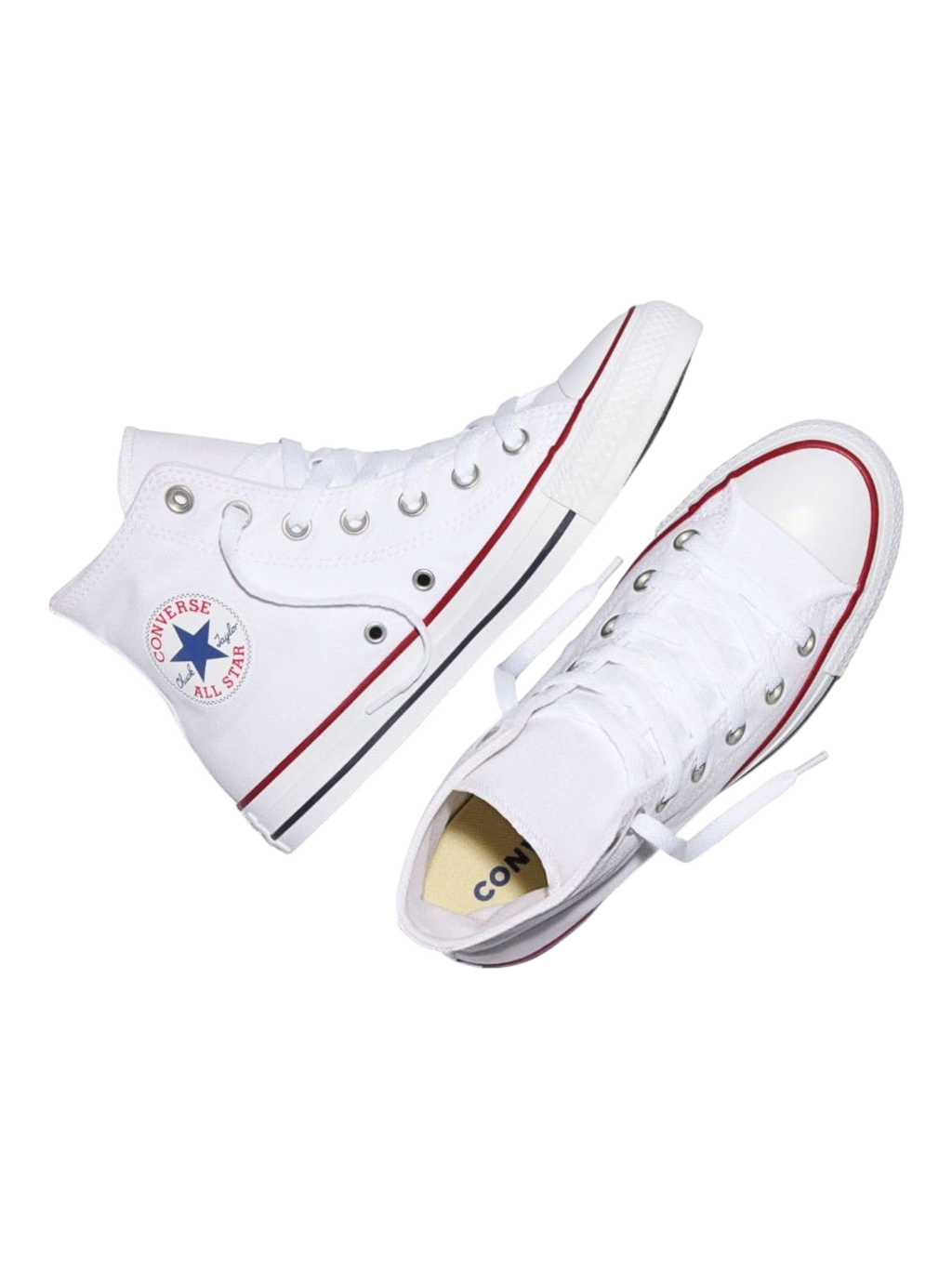 Converse Chuck Taylor All Star Hi Juvenil Blanco