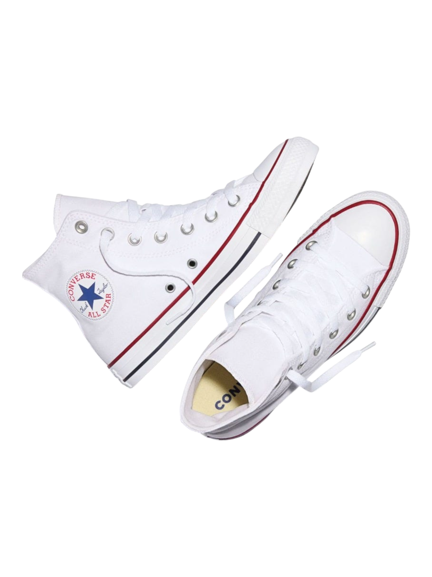 Converse Chuck Taylor All Star Hi Juvenil Blanco