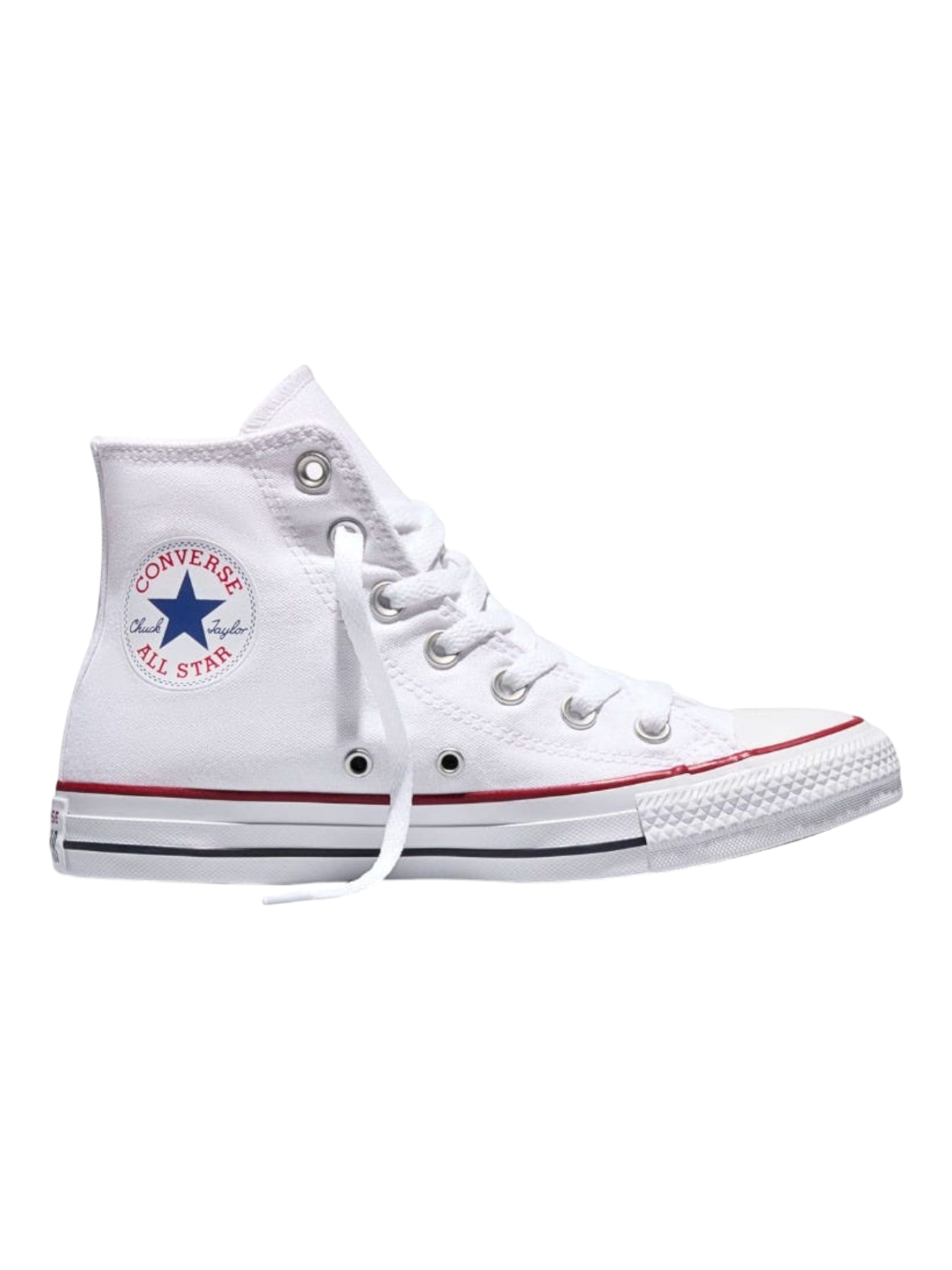 Converse Chuck Taylor All Star Hi Juvenil Blanco