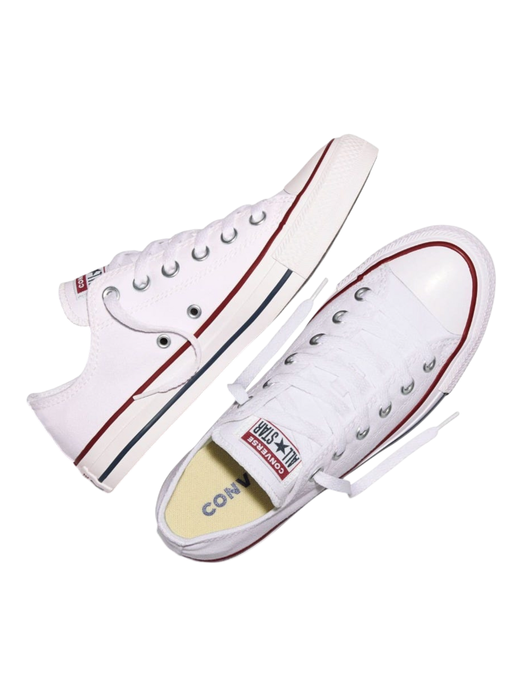 Converse Chuck Taylor All Star Ox Juvenil Blanco