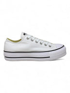 Converse Chuck Taylor All Star Plataforma Ox Blanco De Lona