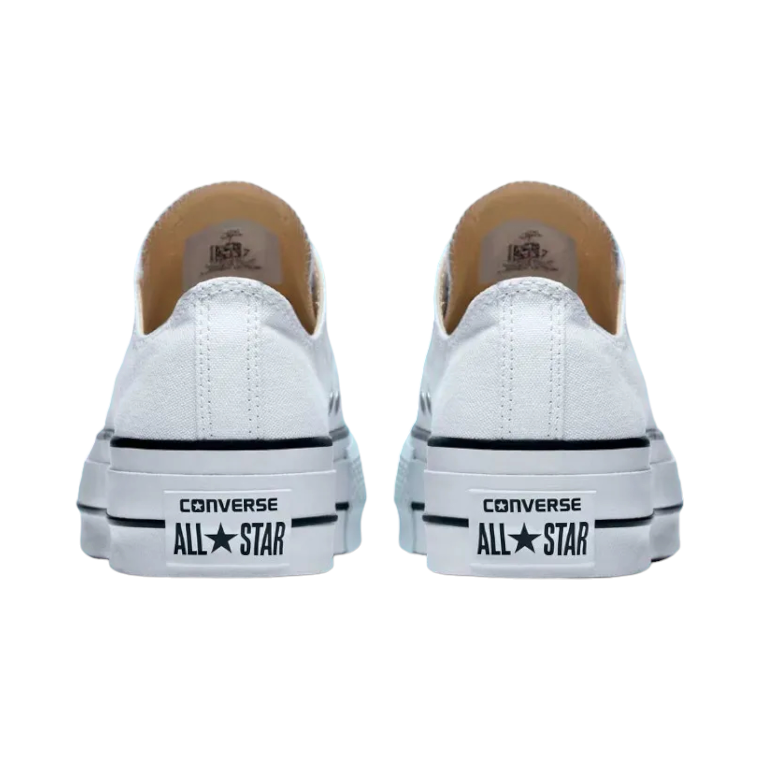 Converse Chuck Taylor All Star Plataforma Ox Blanco De Lona