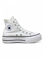 Converse Chuck Taylor All Star Plataforma Hi Blanco De Lona