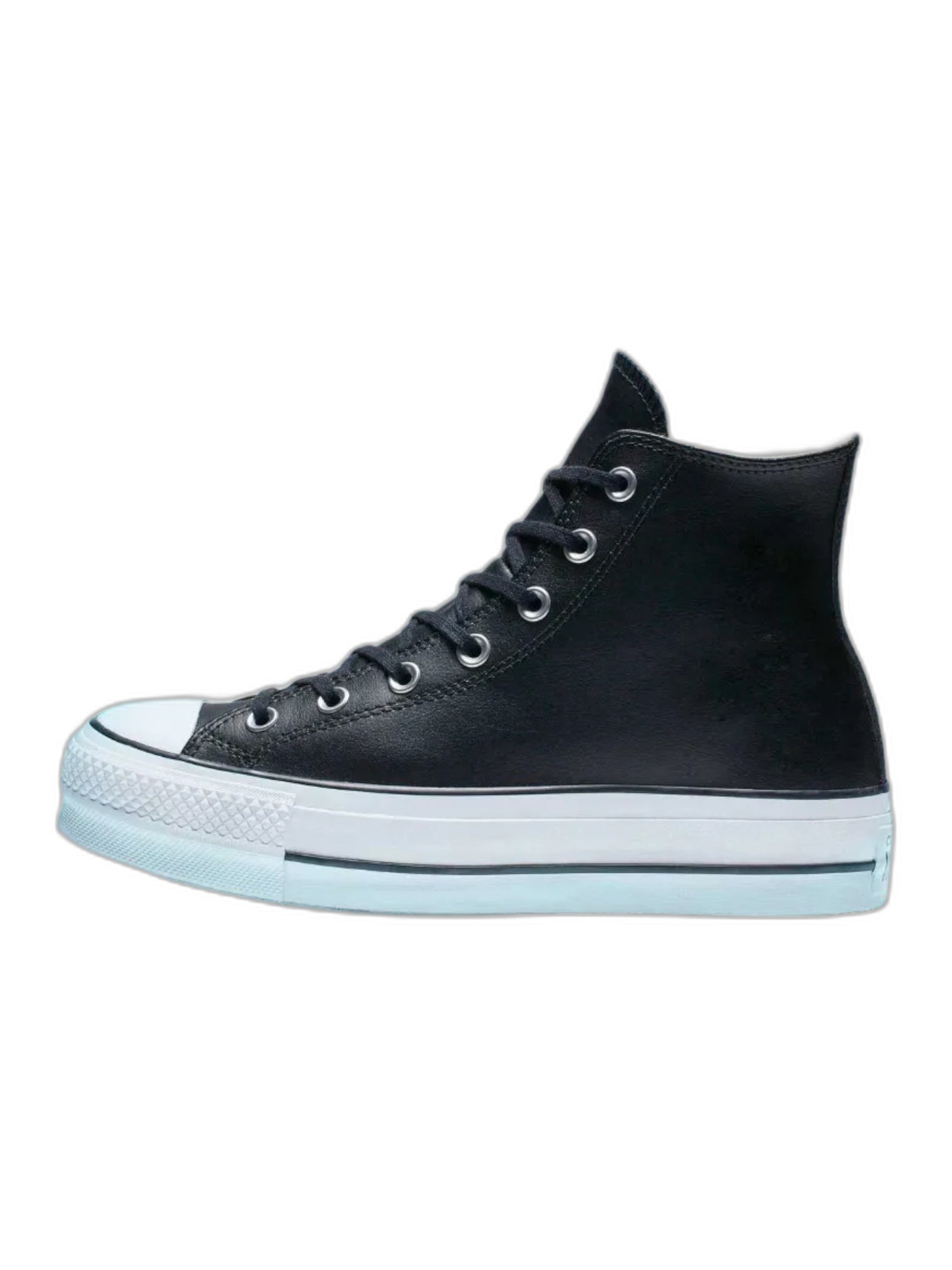Converse Chuck Taylor All Star Plataforma Bota Negro De Piel