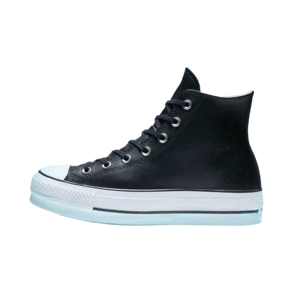 Converse Chuck Taylor All Star Plataforma Bota Negro De Piel