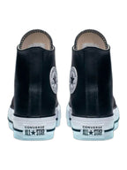 Converse Chuck Taylor All Star Plataforma Bota Negro De Piel