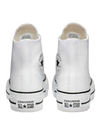Converse Chuck Taylor All Star Plataforma Bota Blanco De Piel