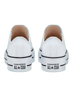Converse Chuck Taylor All Star Plataforma Ox Blanco De Piel