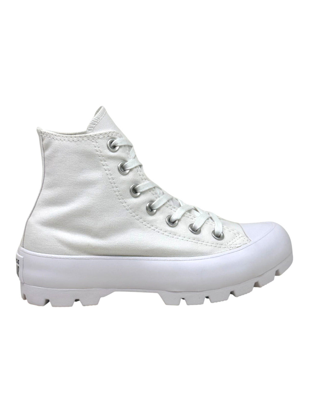 Converse Chuck Taylor All Star Plataforma Lugged Bota Blanco De Lona