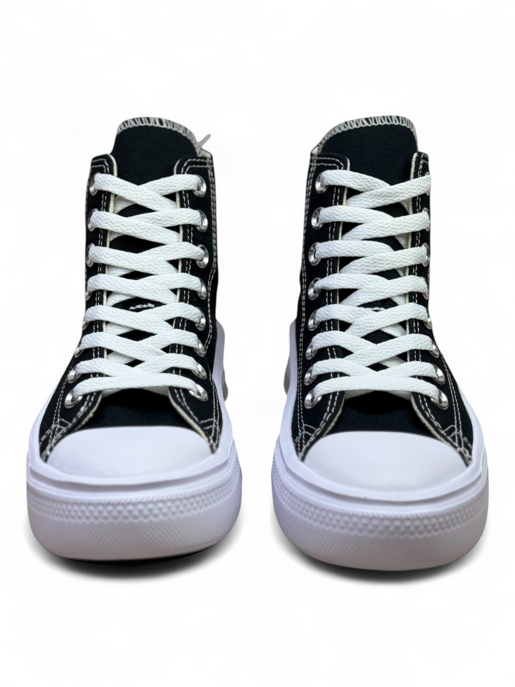 Converse Chuck Taylor All Star Plataforma Move Bota Negro De Lona