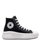 Converse Chuck Taylor All Star Plataforma Move Bota Negro De Lona