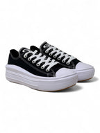 Converse Chuck Taylor All Star Plataforma Move Ox Negro De Lona