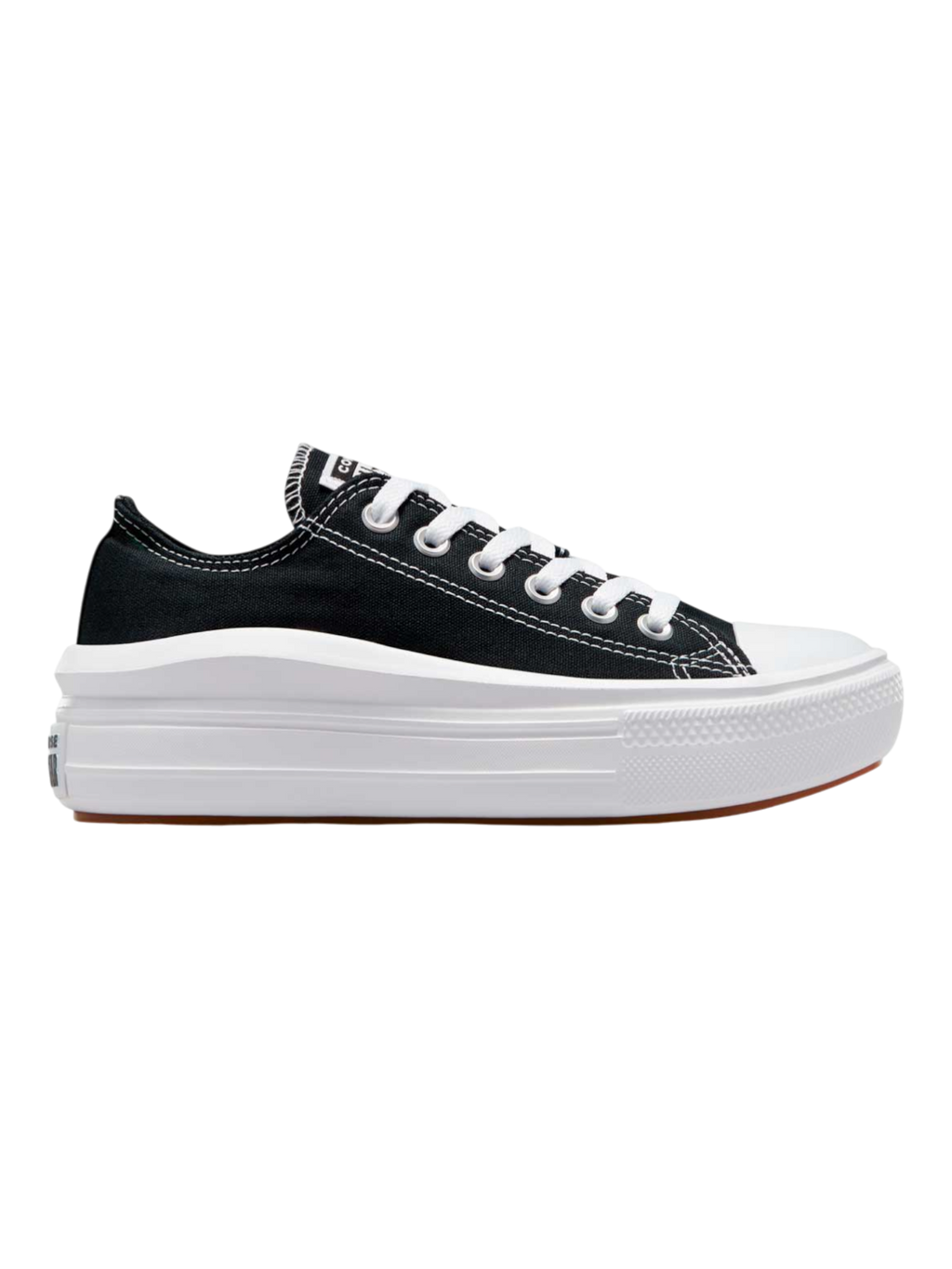 Converse Chuck Taylor All Star Plataforma Move Ox Negro De Lona