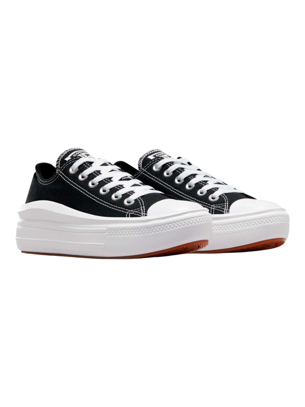 Converse Chuck Taylor All Star Plataforma Move Ox Negro De Lona