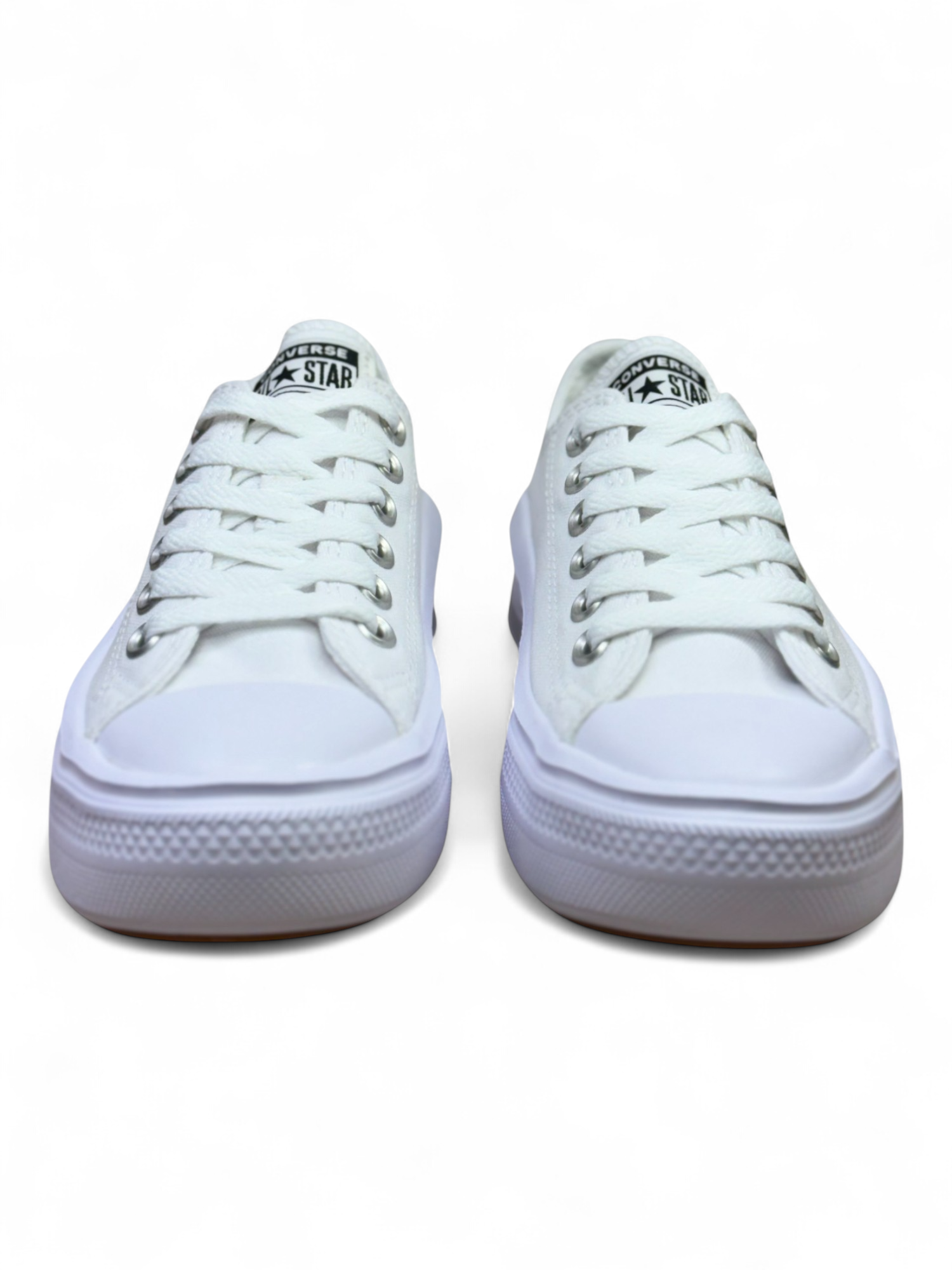 Converse Chuck Taylor All Star Plataforma Move Ox Blanco De Lona
