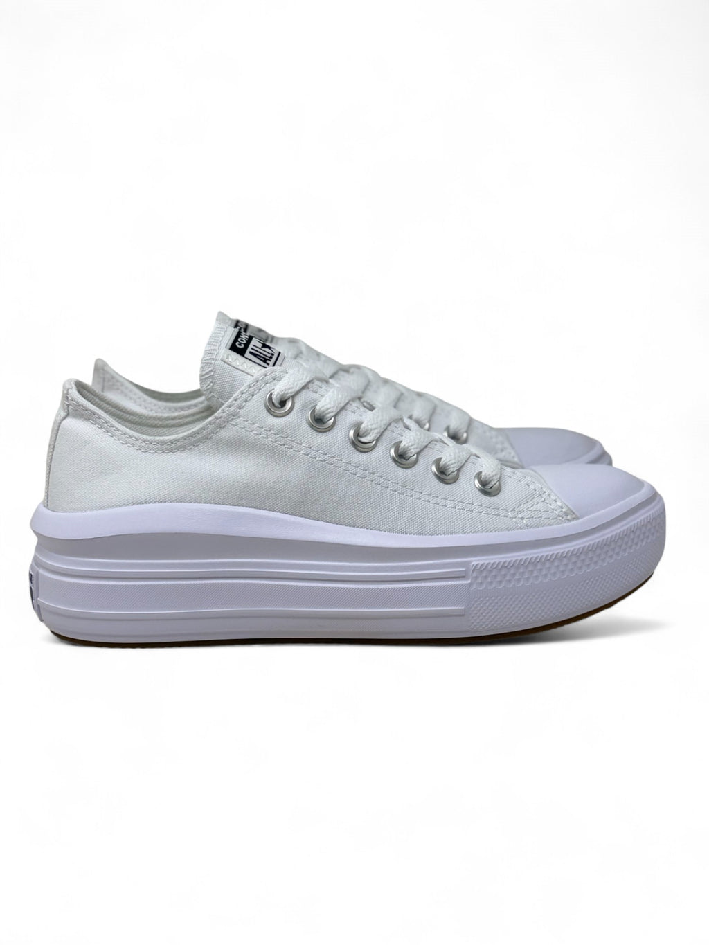 Converse Chuck Taylor All Star Plataforma Move Ox Blanco De Lona