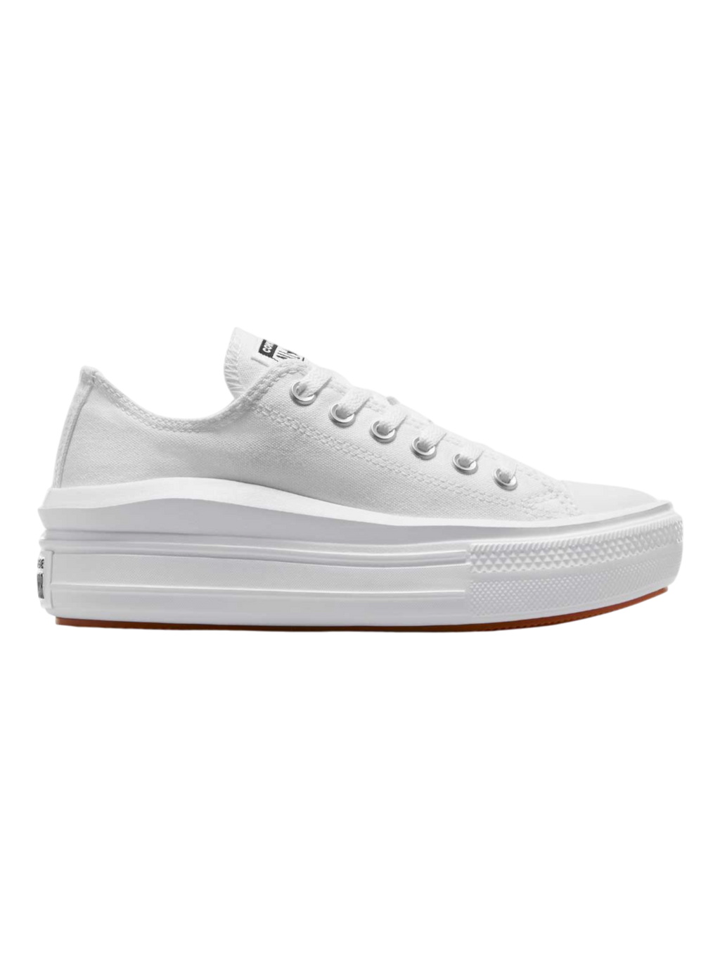 Converse Chuck Taylor All Star Plataforma Move Ox Blanco De Lona