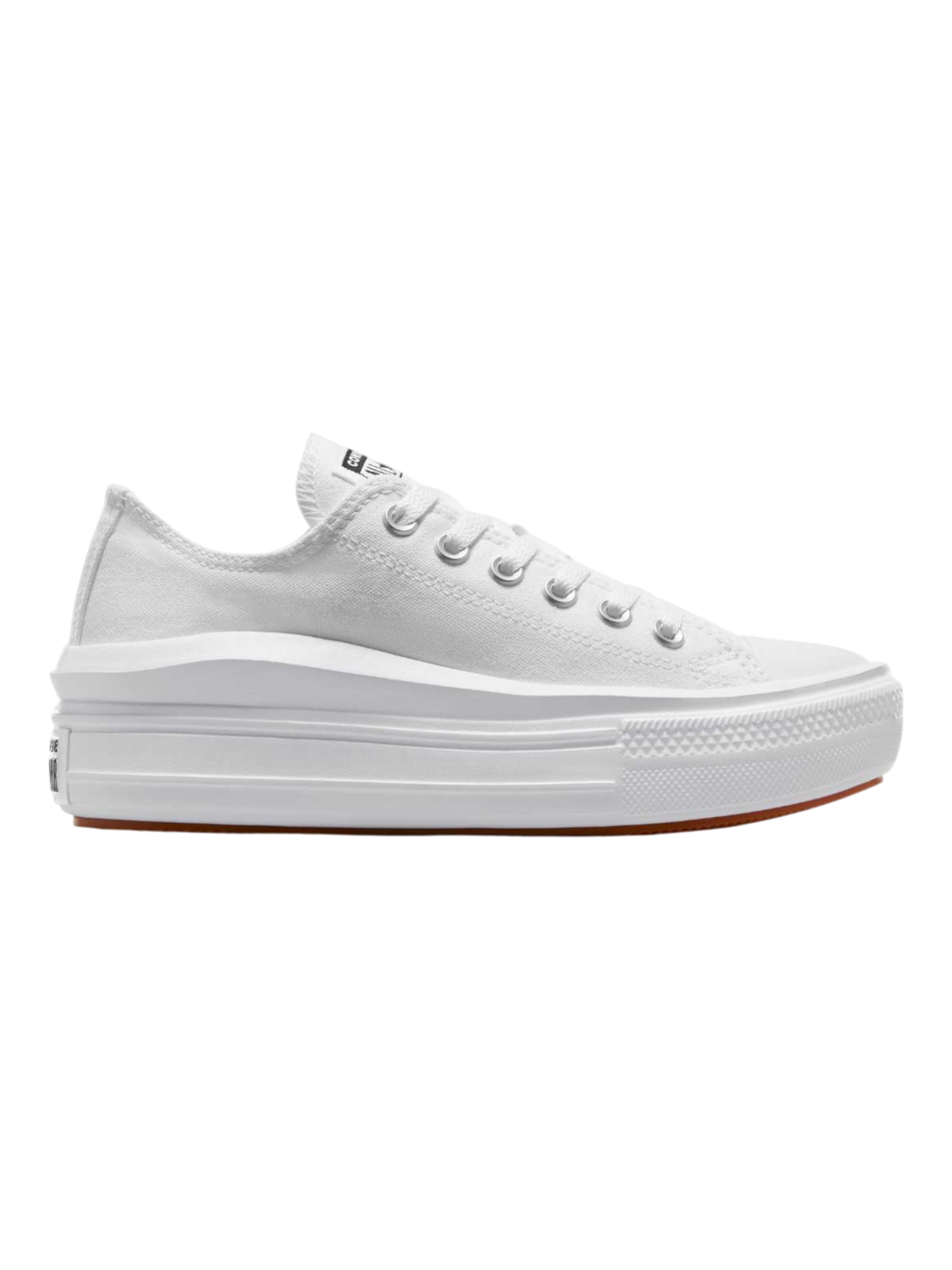 Converse Chuck Taylor All Star Plataforma Move Ox Blanco De Lona