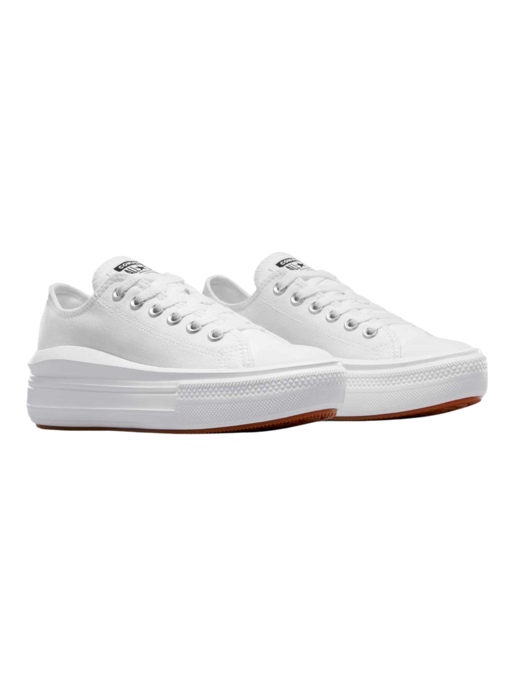 Converse Chuck Taylor All Star Plataforma Move Ox Blanco De Lona