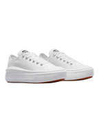 Converse Chuck Taylor All Star Plataforma Move Ox Blanco De Lona