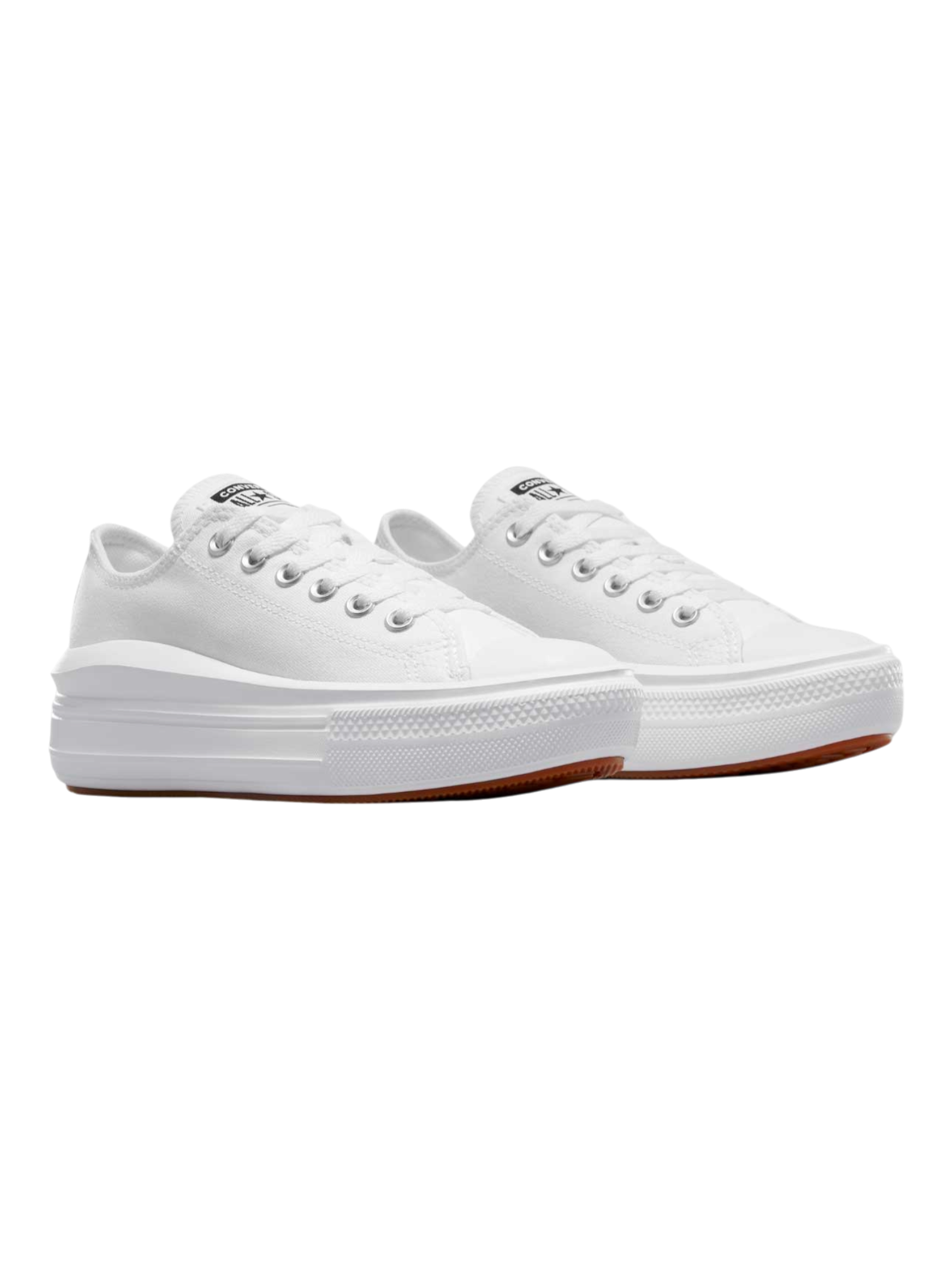 Converse Chuck Taylor All Star Plataforma Move Ox Blanco De Lona