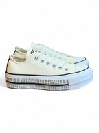 Converse Chuck Taylor All Star Plataforma Ox Beige/Gris
