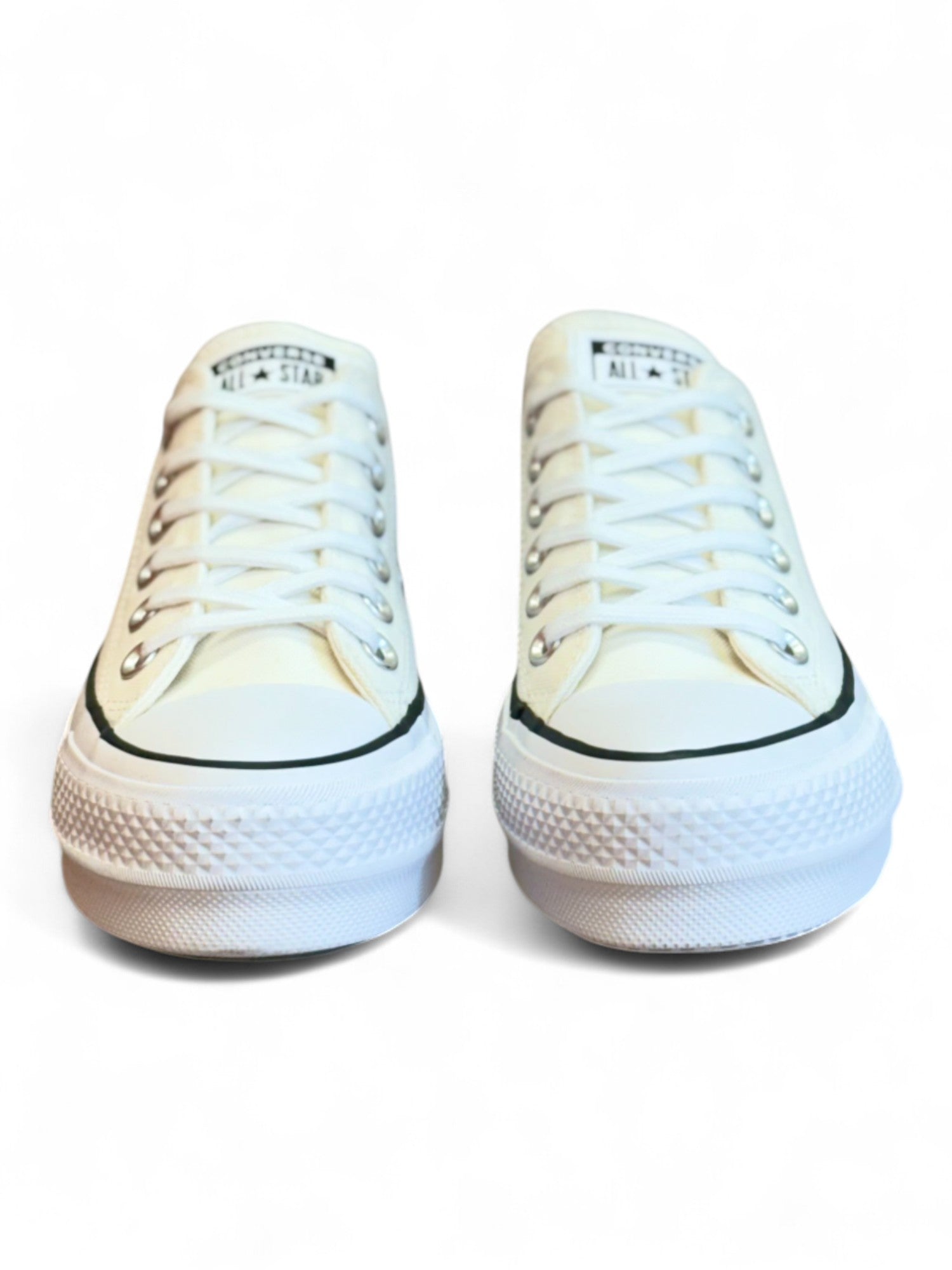 Converse Chuck Taylor Plataforma Ox Beige/Gris