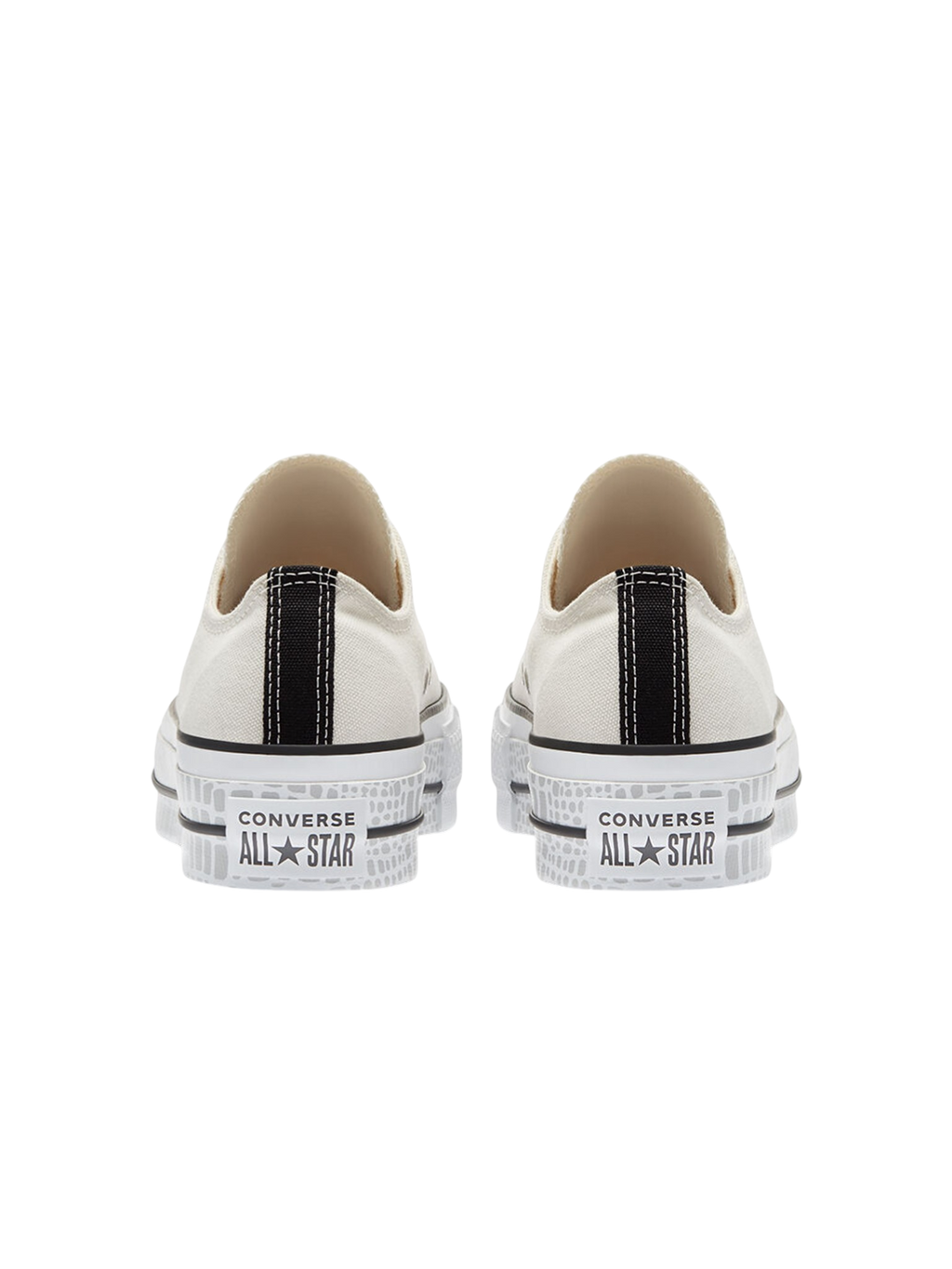 Converse Chuck Taylor All Star Plataforma Ox Beige/Gris