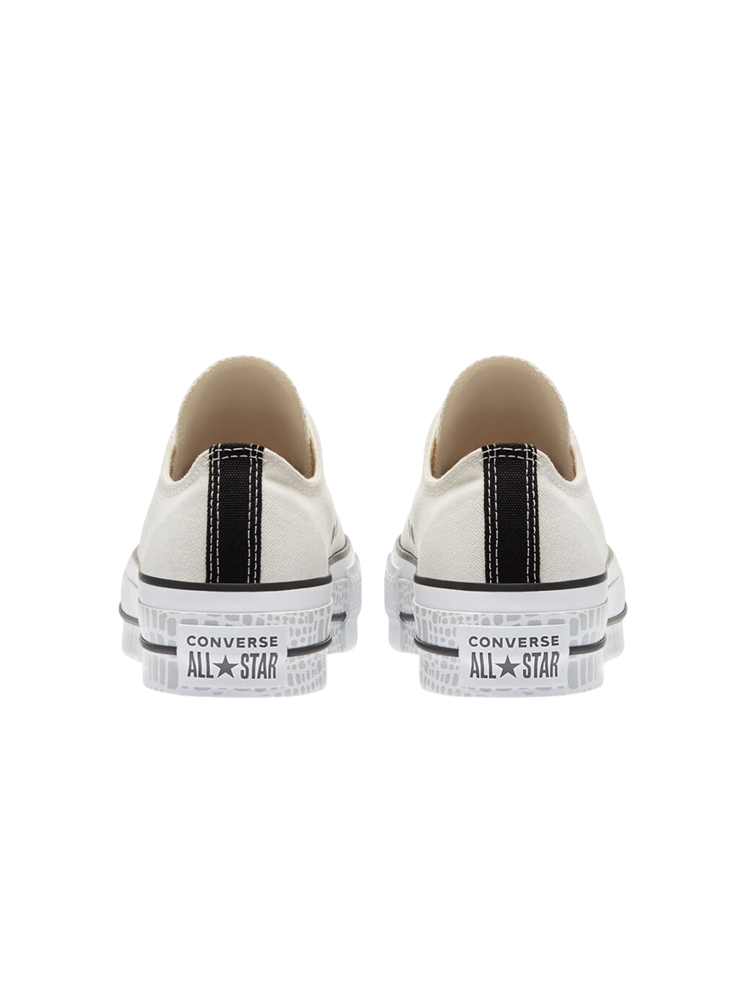 Converse Chuck Taylor All Star Plataforma Ox Beige/Gris