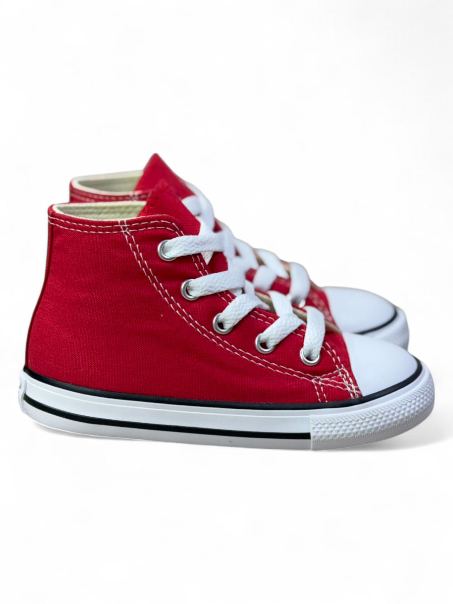 Converse Chuck Taylor All Star Hi Infantil Rojo