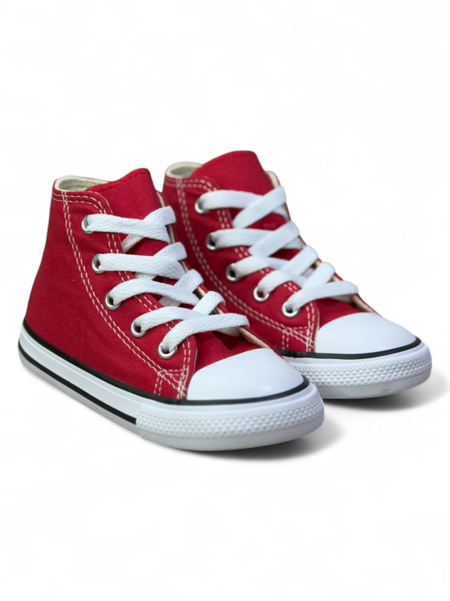 Converse Chuck Taylor All Star Hi Infantil Rojo