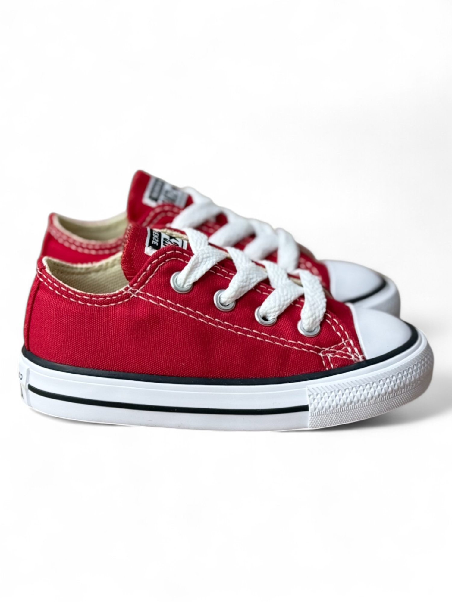 Converse Chuck Taylor All Star Ox Infantil Rojo
