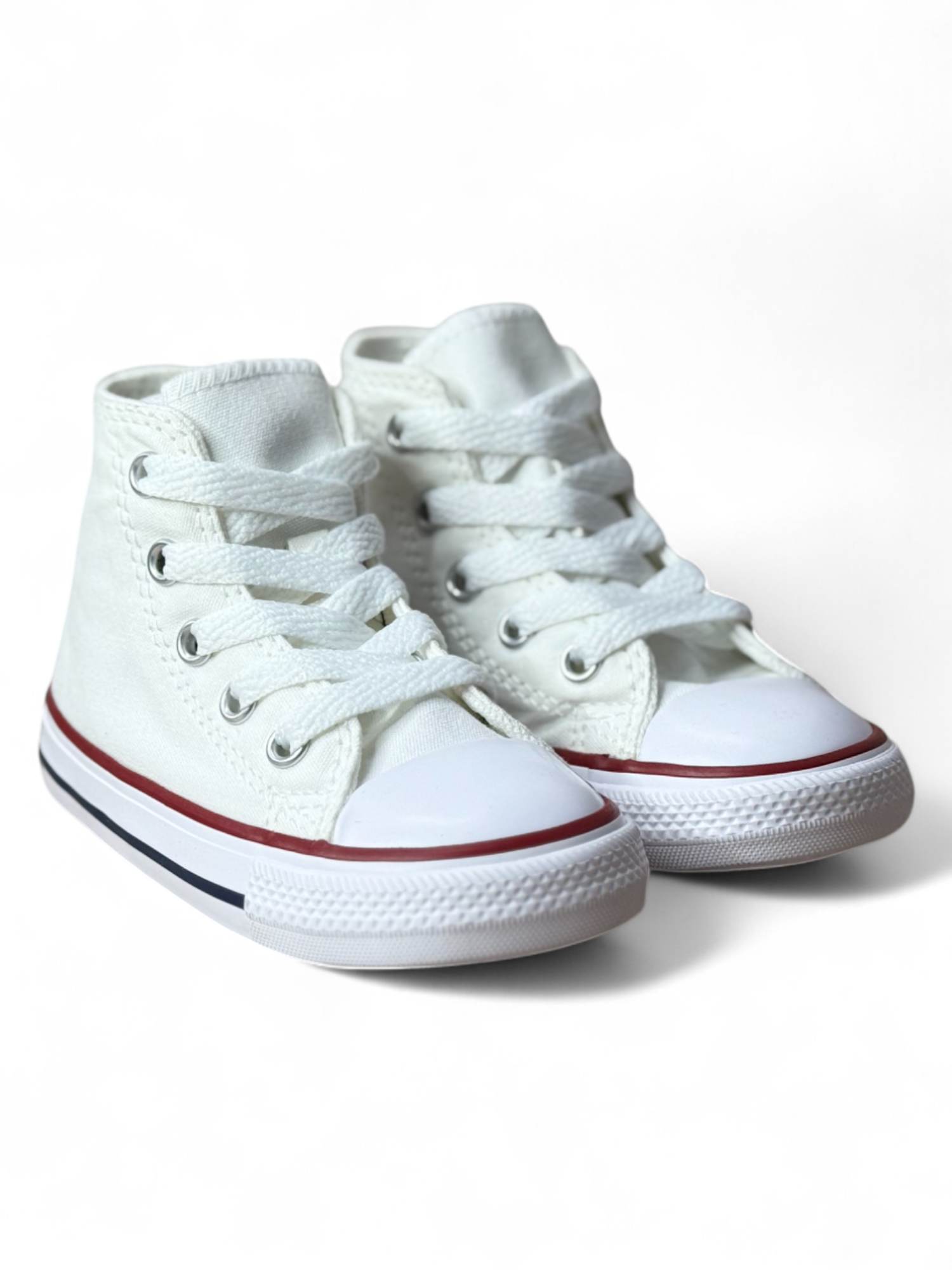 Converse Chuck Taylor All Star Hi Infantil Blanco