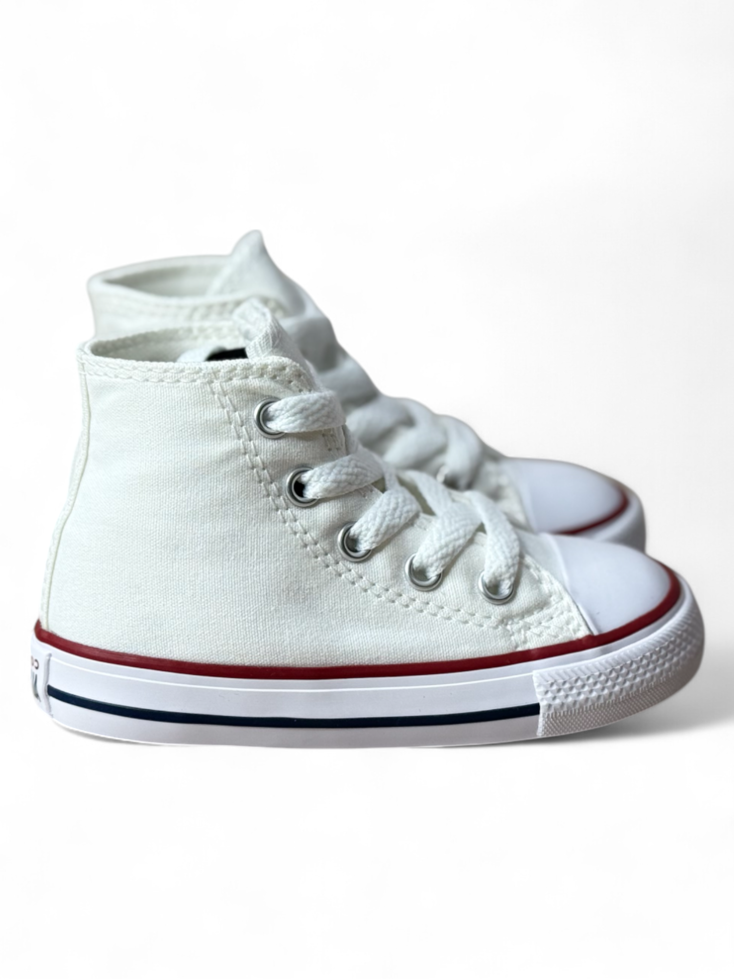 Converse Chuck Taylor All Star Hi Infantil Blanco