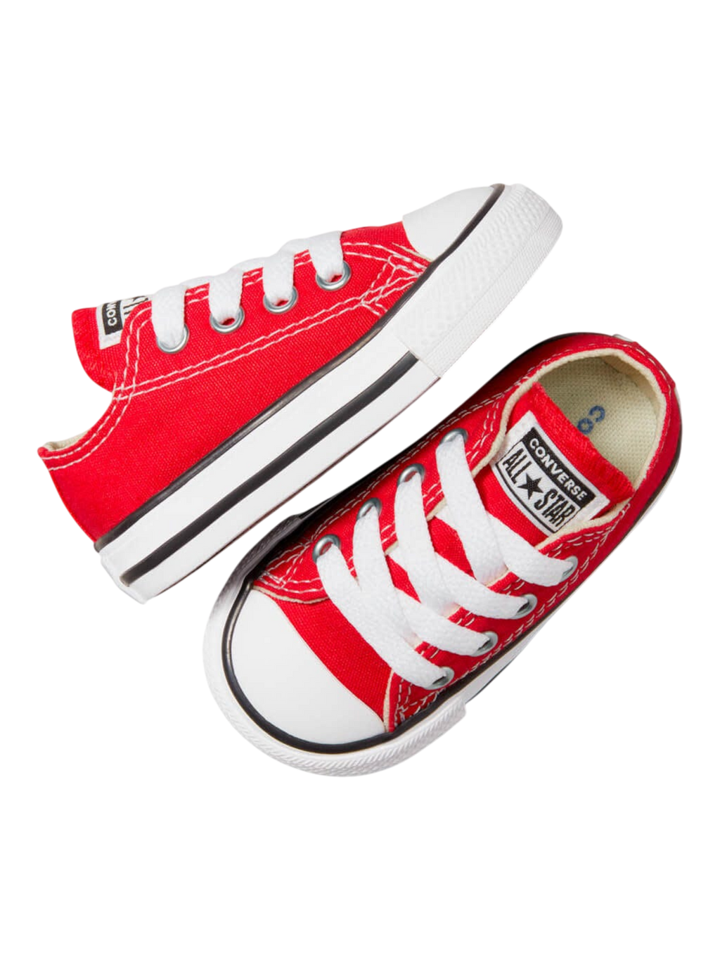 Converse Chuck Taylor All Star Ox Infantil Rojo