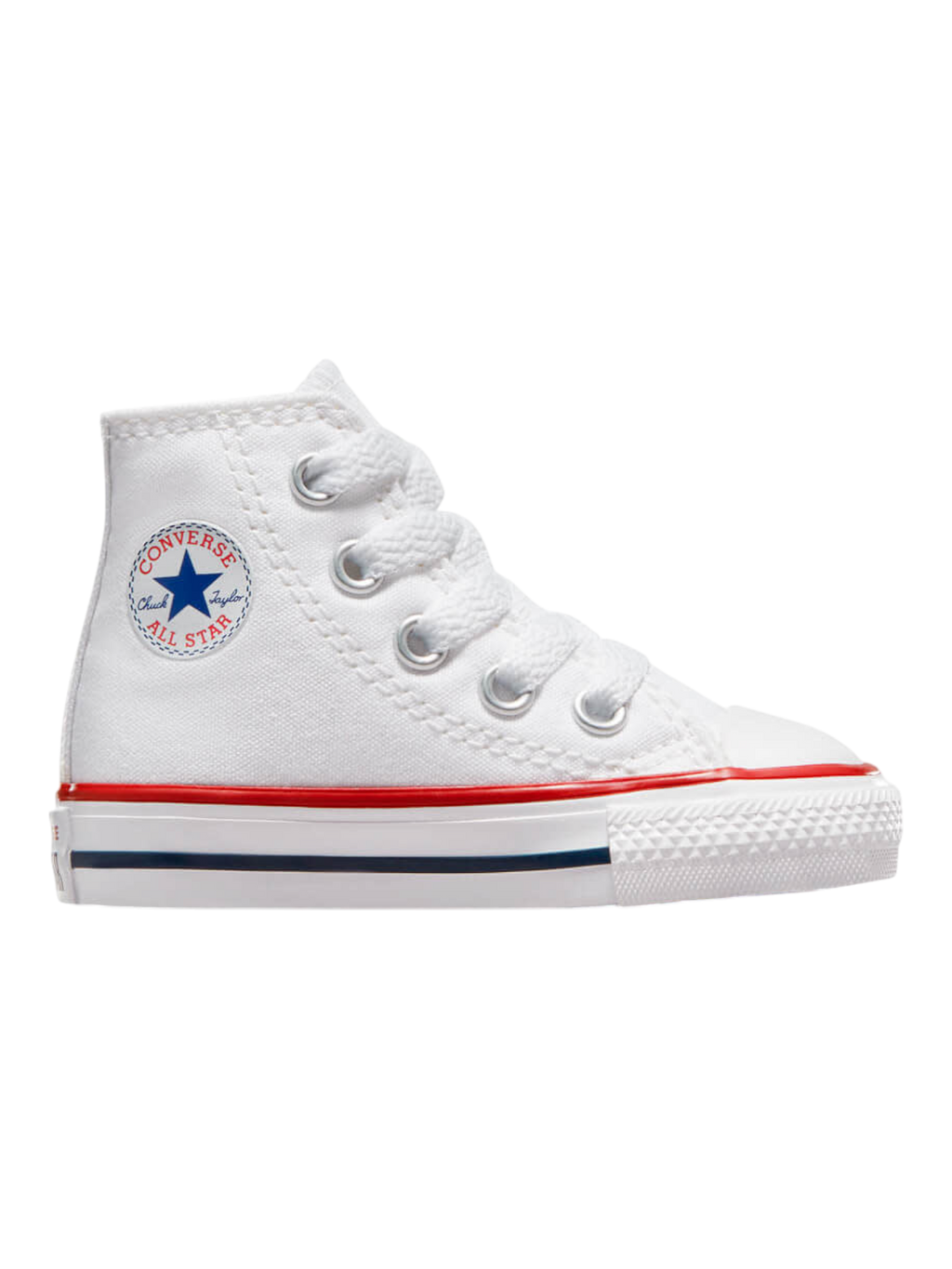 Converse Chuck Taylor All Star Hi Infantil Blanco