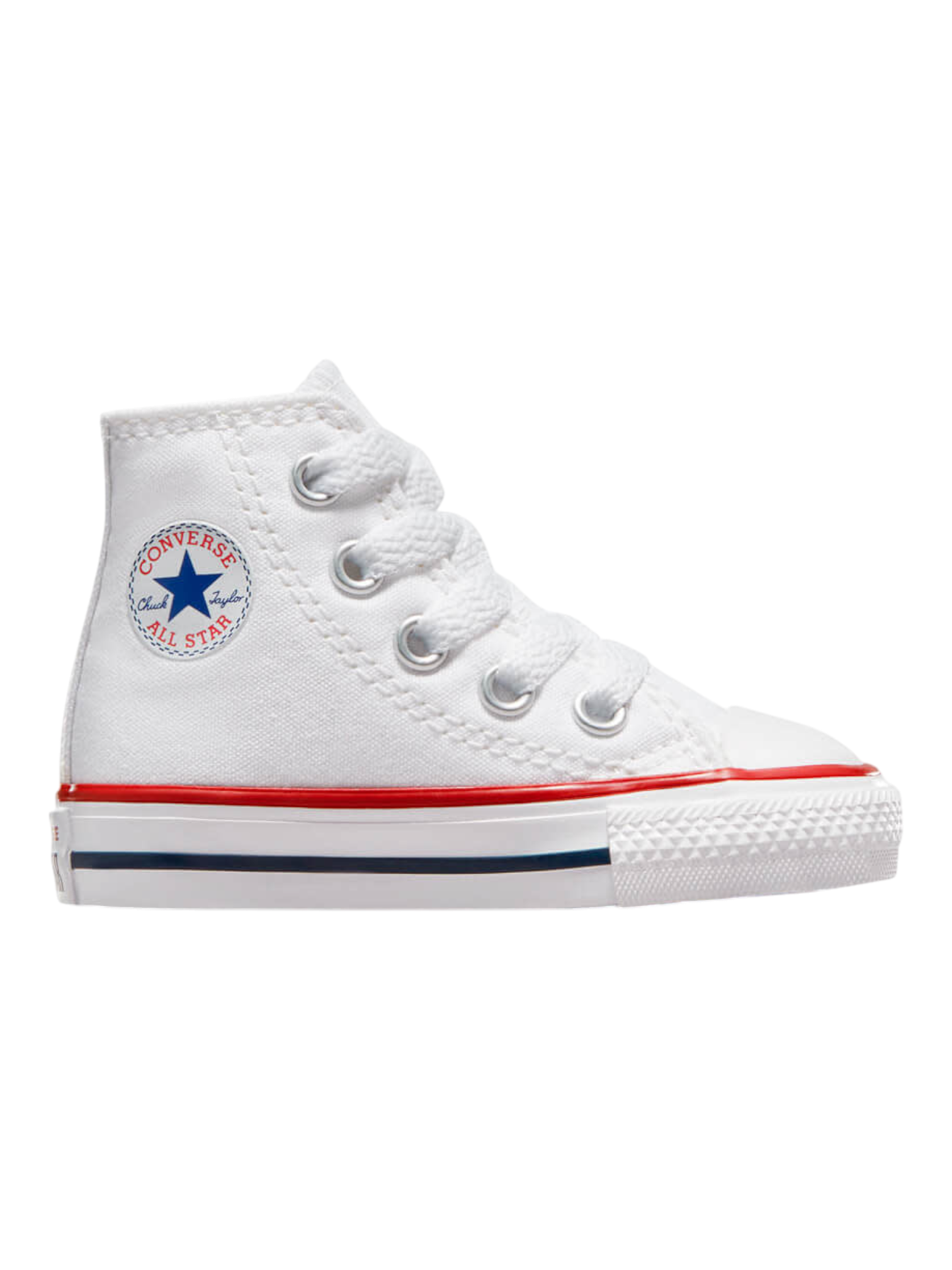 Converse Chuck Taylor All Star Hi Infantil Blanco