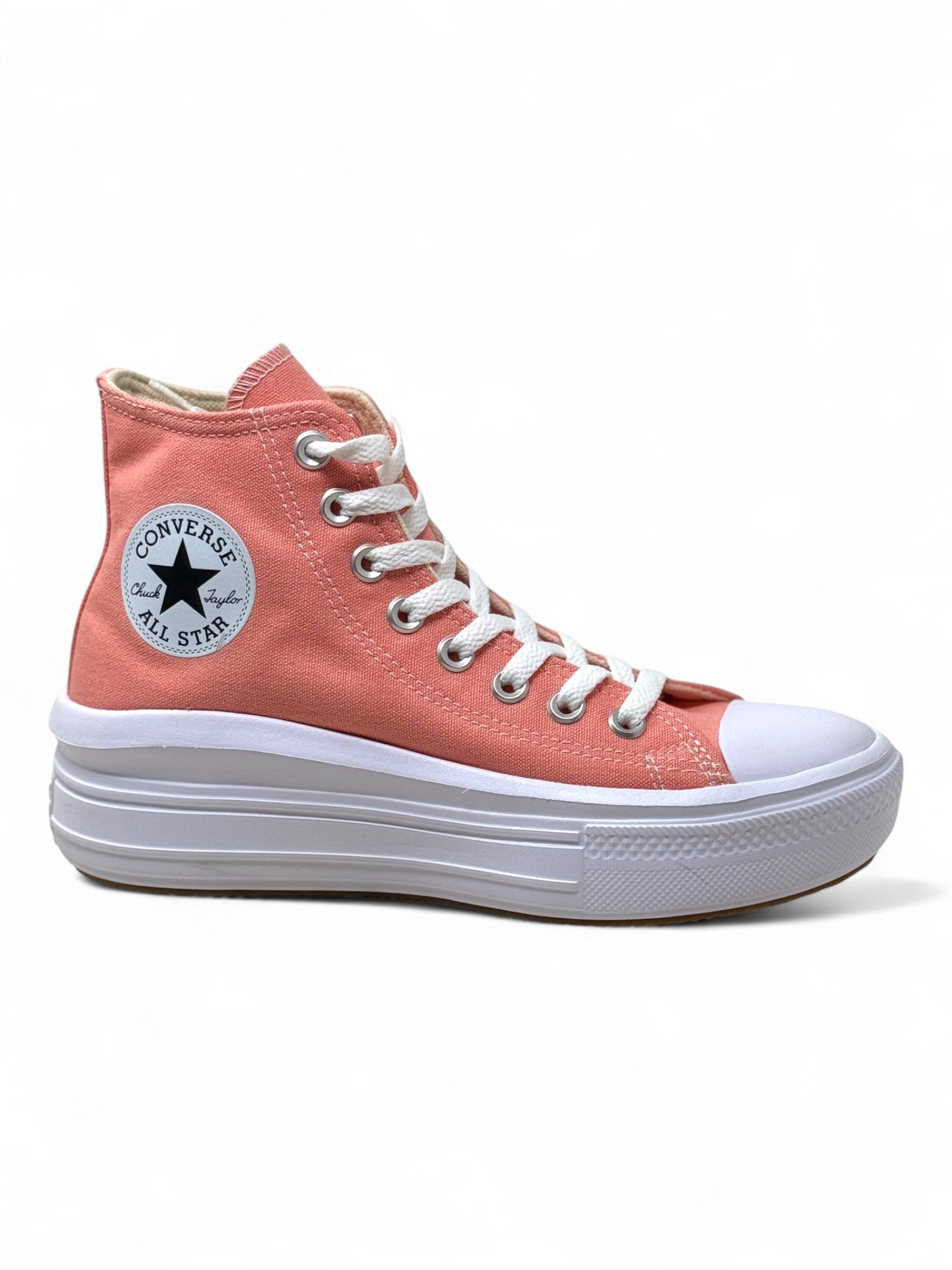 Converse Chuck Taylor All Star Move De Bota Coral
