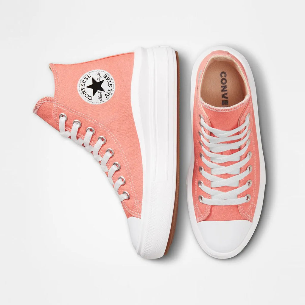 Converse Chuck Taylor All Star Move De Bota Coral