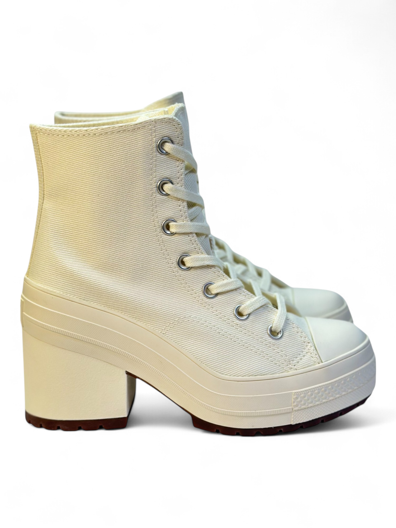 Converse Chuck 70 De Luxe Heel De Bota Beige