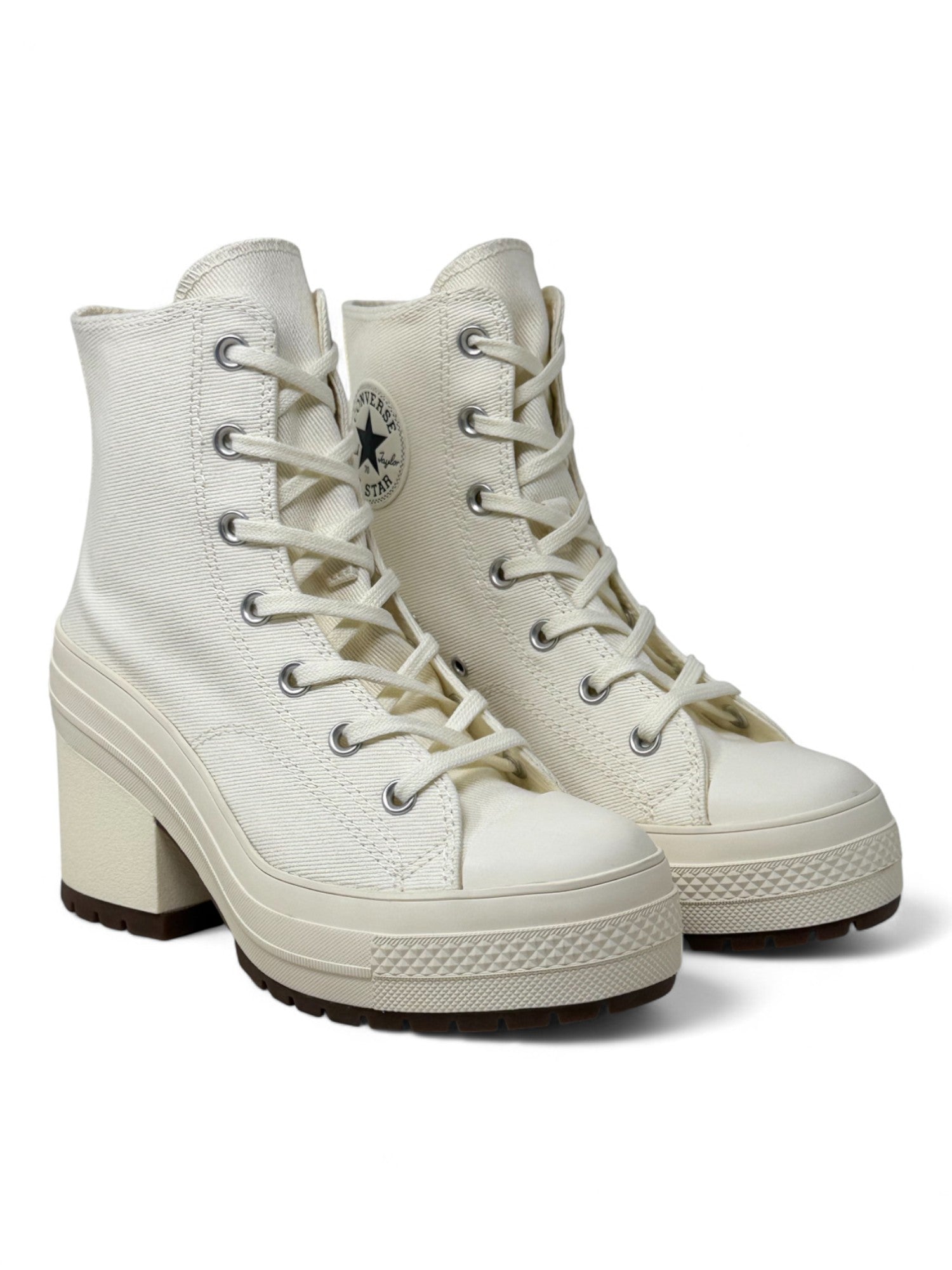 Converse Chuck 70 De Luxe Heel De Bota Beige