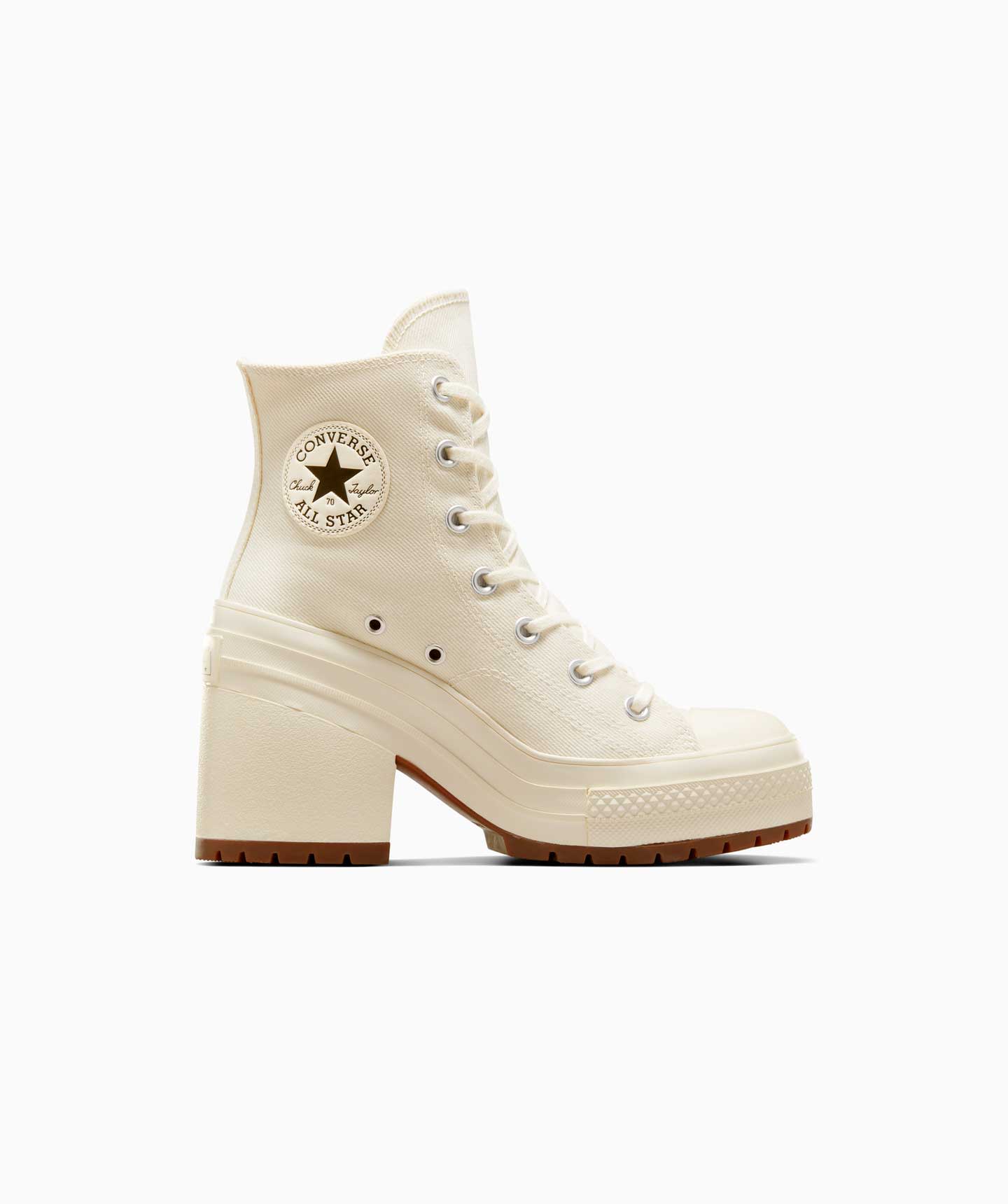 Converse Chuck 70 De Luxe Heel De Bota Beige