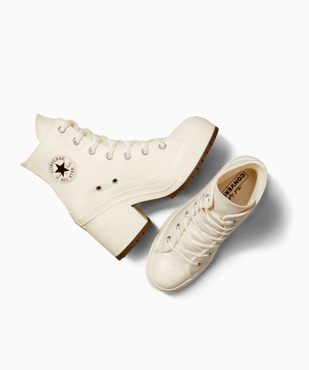Converse Chuck 70 De Luxe Heel De Bota Beige